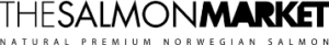 The Salmon Market logo negro salmón premium natural noruego