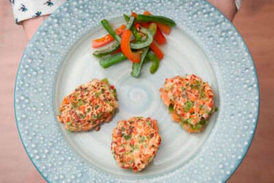 Hamburguesas de salmón caseras