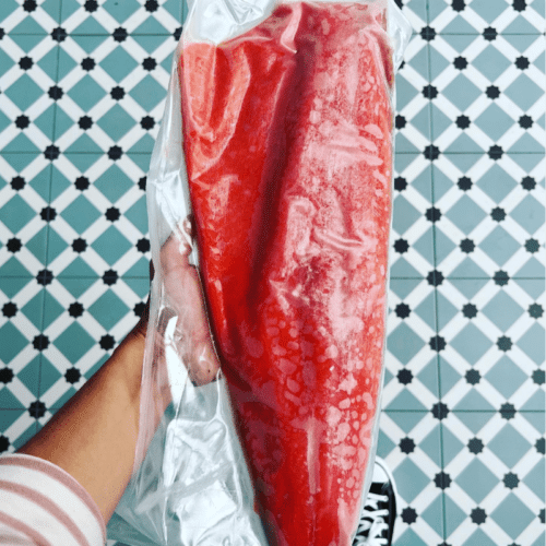 salmón salvaje