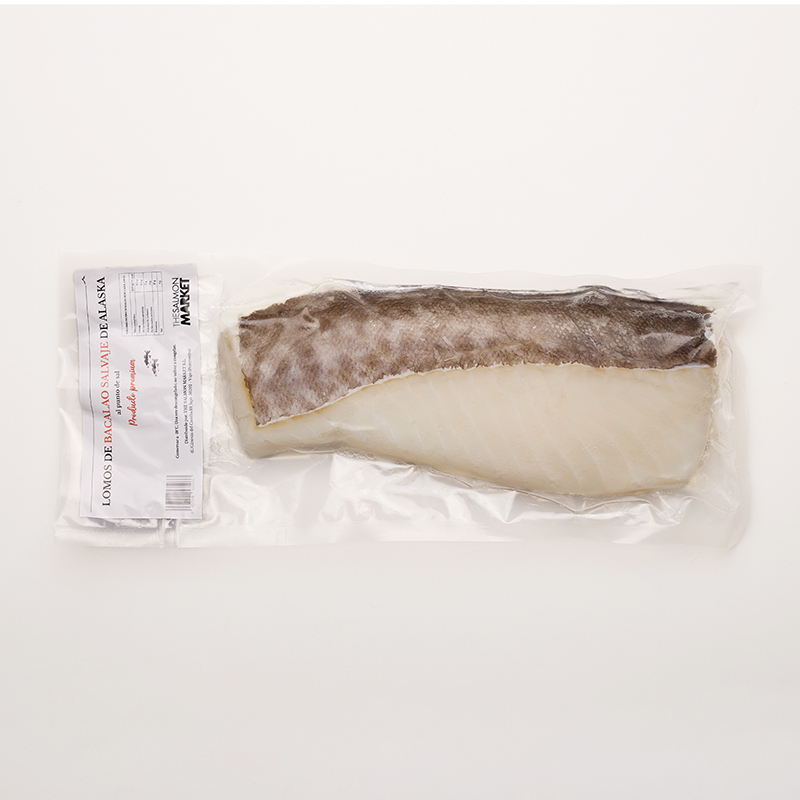 Lombos de bacalhau selvagem